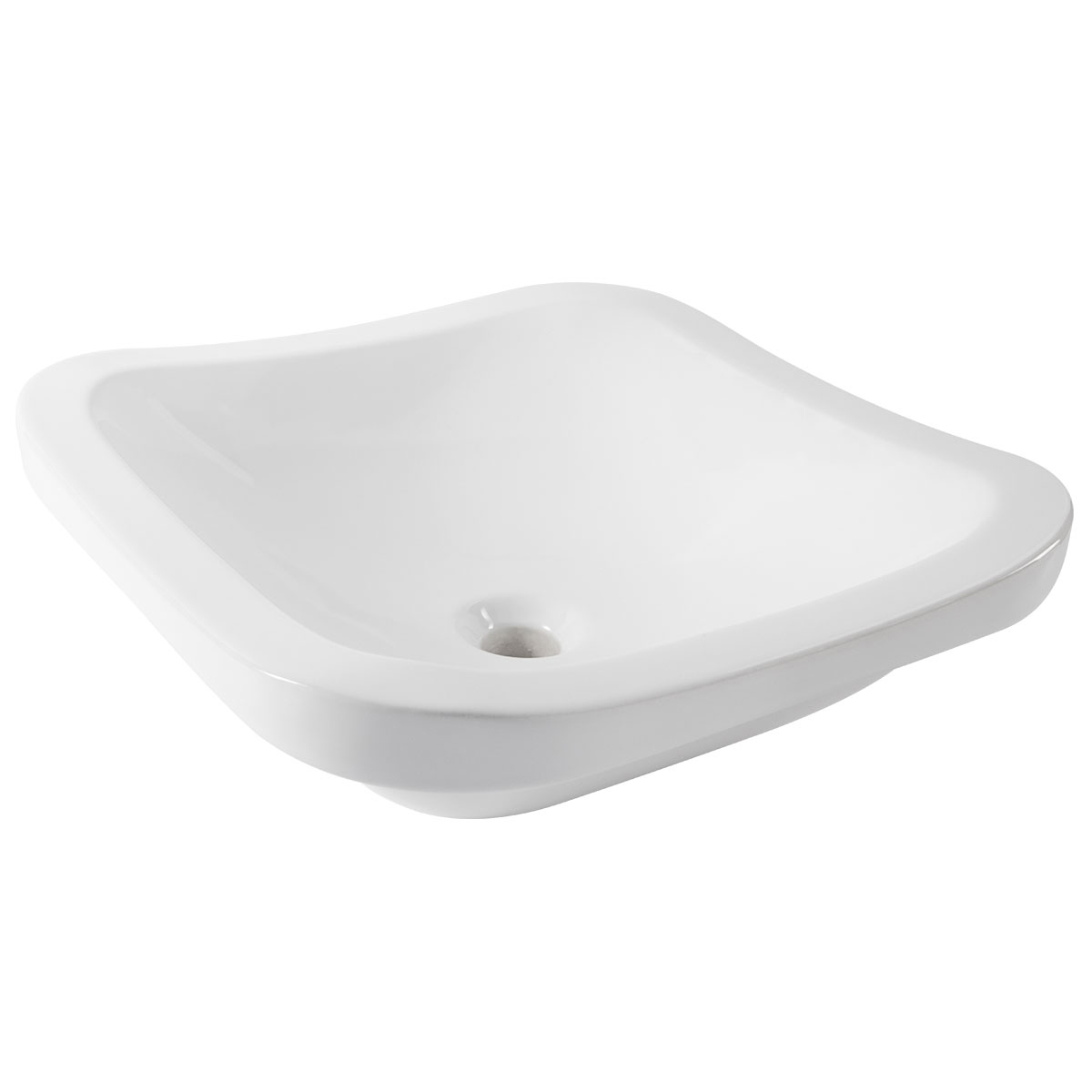 Lavabo de sobreponer o sobrecubierta sin rebosadero Stala CC