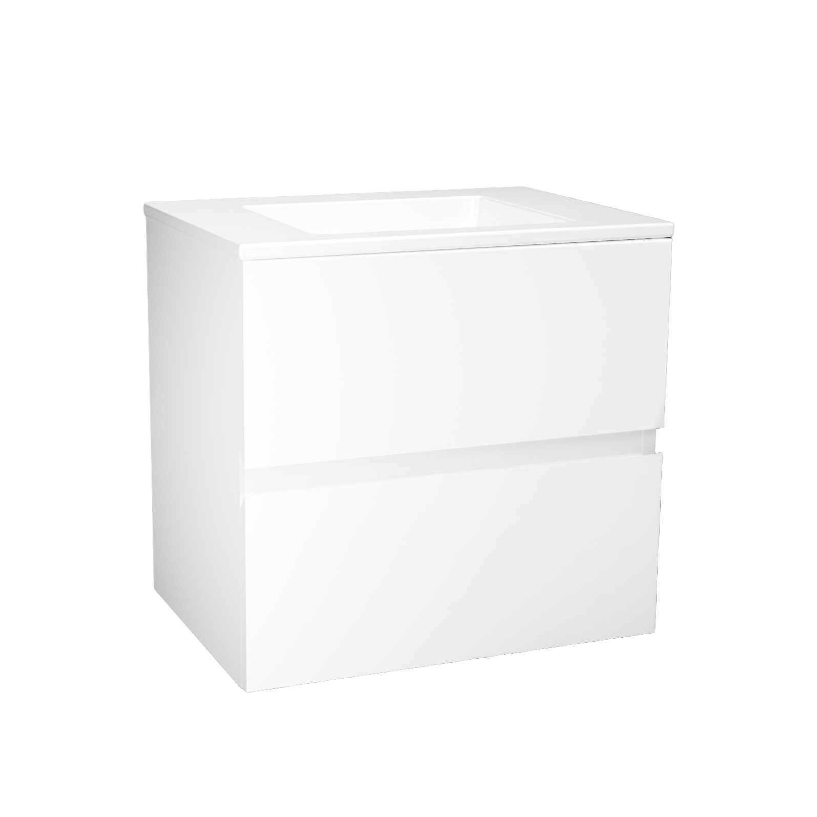 Mueble de ba&ntilde;o Primmo 60 2 cajones Glac&eacute;