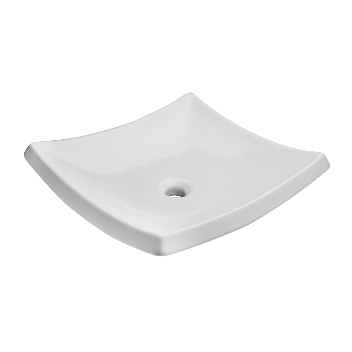 Lavabo de sobreponer sin rebosadero Trazzo CC